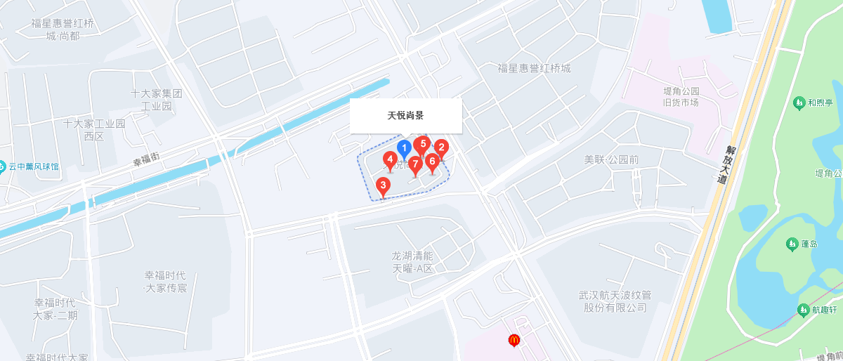 武汉德佳拍卖有限公司-地图